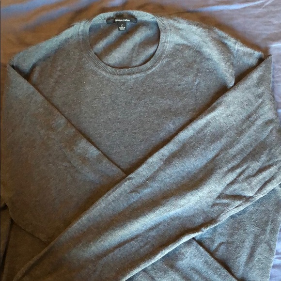 Dark Grey Cotton Sweater - Picture 3 of 4